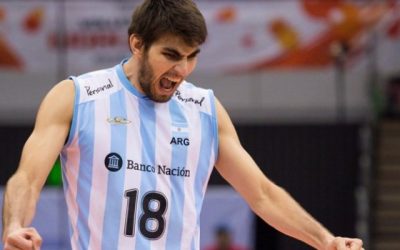Ecco l’argentino Ezequiel Palacios, con la Nazionale argentina ha giocato l’ultima VNL e le Olimpiadi di Rio nel 2016