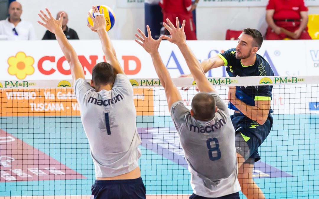 La Top Volley Latina inciampa nella prima uscita al torneo di Viterbo: con Ravenna finisce 0-3