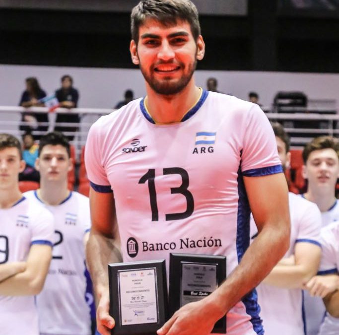 Palacios in arrivo a Latina: lo schiacciatore ha appena trascinato l’Argentina alla conquista della Pan American Cup come MVP