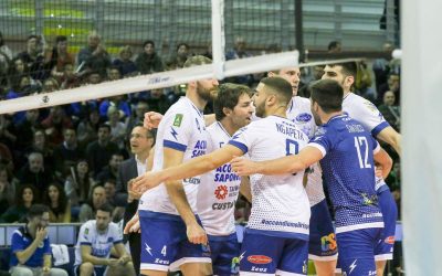 La Top Volley Latina cede in casa con Trento. Tubertini: “Ci hanno messo pressione come ci aspettavamo, sappiamo dove dobbiamo migliorare e ora ci concentriamo sulle prossime sfide”.