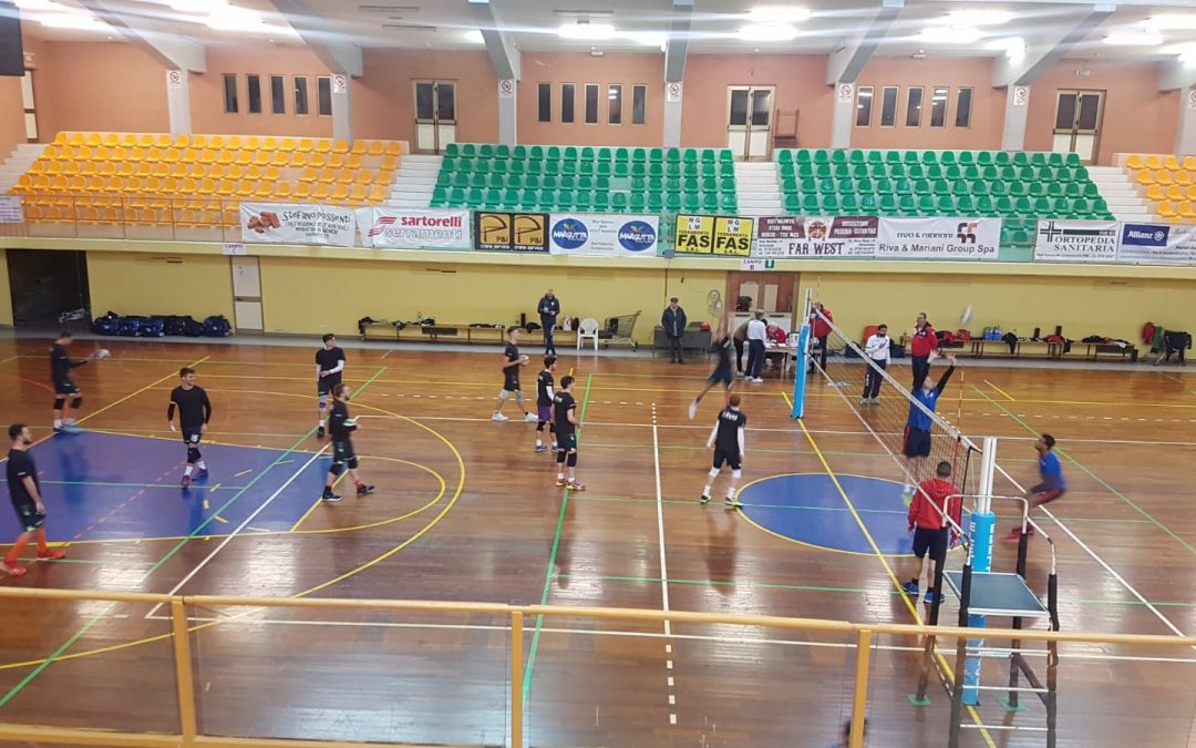 Settore giovanile, serie C maschile, la Top Volley Latina torna con un punto dalla trasferta di Gaeta