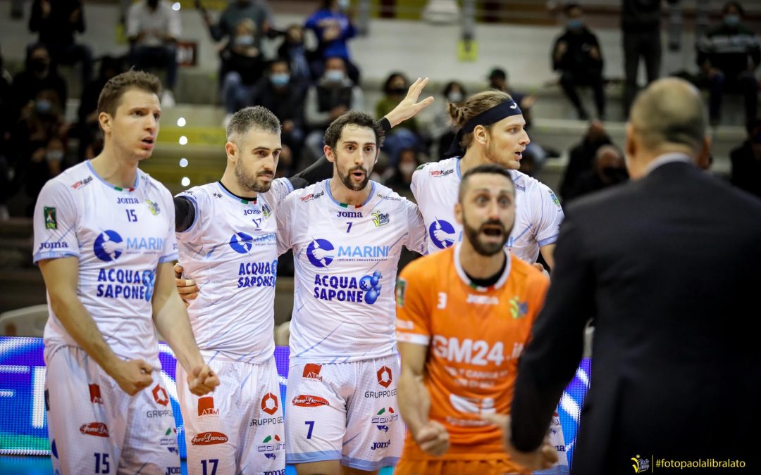 SUPERLEGA: TOP VOLLEY CISTERNA – VIBO VALENTIA