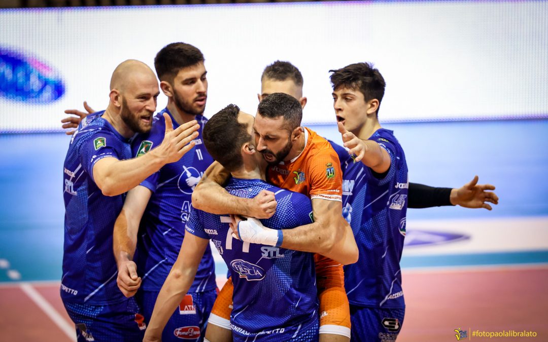 SUPERLEGA: TOP VOLLEY CISTERNA –  PERUGIA