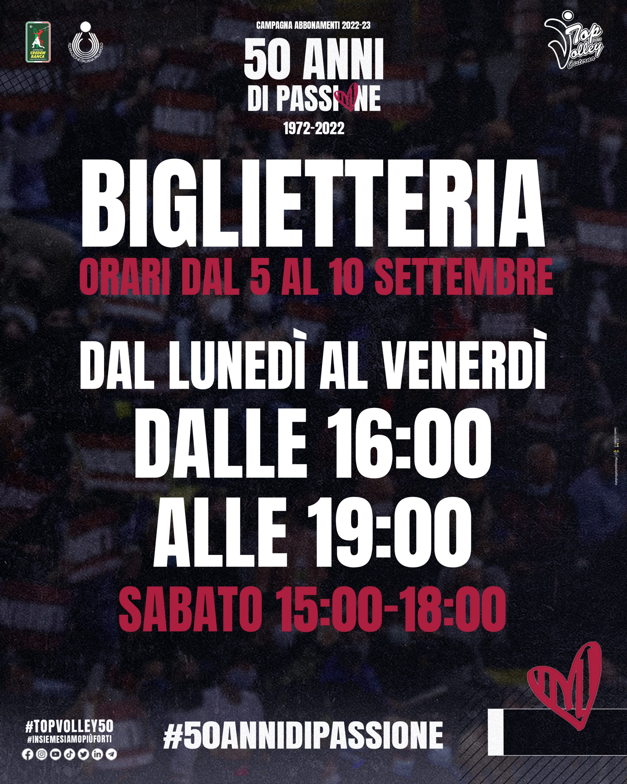 ORARI 1 SETTIMANA