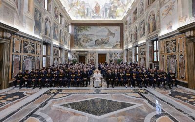 Catania e Staforini con la nazionale italiana in udienza da Papa Francesco