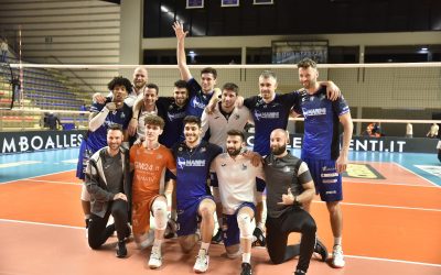 Trasferta vincente per la Top Volley che si impone 3-1 a Taranto